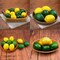 12-Piece Artificial Lemon Set – Realistic Yellow & Green Faux Lemons and Limes for Home Décor, Crafts, Vase Fillers, Fruit Bowls, and Photo Props